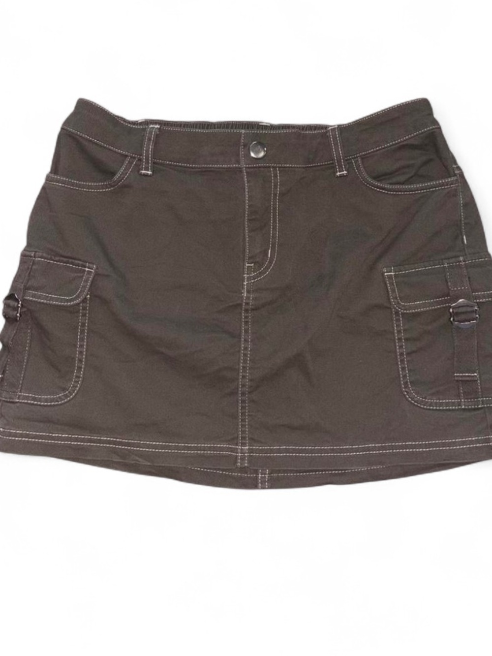 Wild Fable Khaki Cargo Pocket Mini Skirt